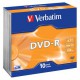 Mediji DVD-R 4.7GB 16x Verbatim Slim-10 (43655)