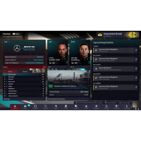 Igra F1® Manager 2022 (Playstation 4)