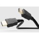 GOOBAY HDMI 2.0b pozlačen 15m črn kabel