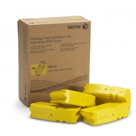 ČRNILO XEROX RUMENA ZA COLORQUBE 9201/9202/9203 ZA 37.000 STRANI (4 STICKS)