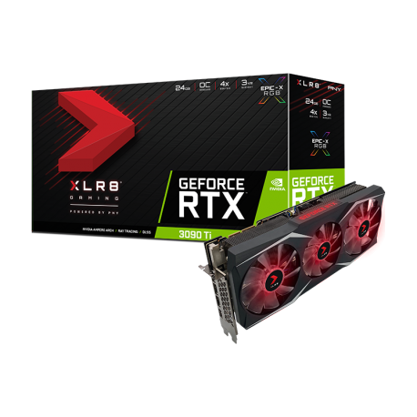 Grafična kartica PNNY GeForce RTX 3090 Ti EPIC-X, RGB, 24GB