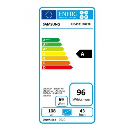 LED TV 43 Samsung 43TU7072
