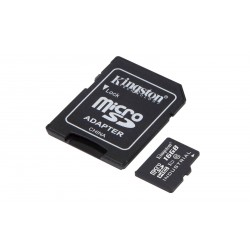 Pomnilniška kartica SDHC Kingston micro 16GB INDUSTRIAL, C10, UHS-I, U3, V30, A1