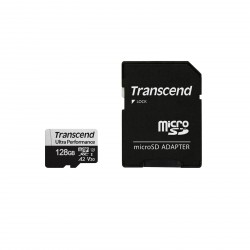 Pomnilniška kartica SDXC TRANSCEND MICRO 128GB 340S, C10, V30, adapter