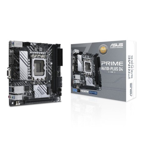 Matična plošča ASUS PRIME H610I-PLUS D4-CSM LGA1700, DDR4