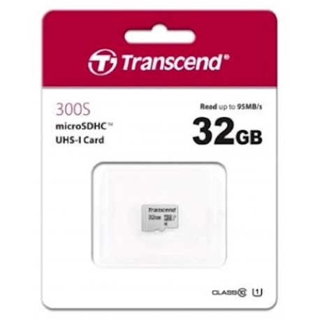 Pomnilniška kartica SDHC TRANSCEND MICRO 32GB 300S, C10, UHS-I (U1)