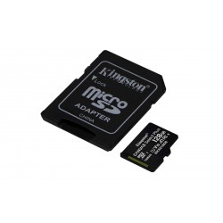 Pomnilniška kartica SDXC KINGSTON MICRO 128GB CANVAS SELECT Plus, UHS-I, adapter