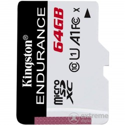 Pomnilniška kartica SDXC KINGSTON MICRO 64GB HIGH ENDURANCE, UHS-I  (U1)