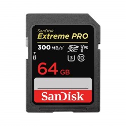 Pomnilniška kartica SDXC SANDISK 64GB EXTREME PRO, UHS-II (U3)