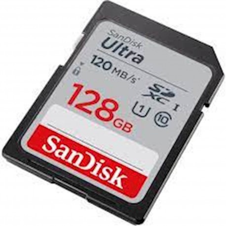 Pomnilniška kartica SDXC SanDisk 128GB Ultra, C10, U1