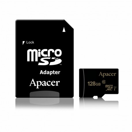 Pomnilniška kartica microSD XC 128GB APACER UHS-I, adapter 8930007