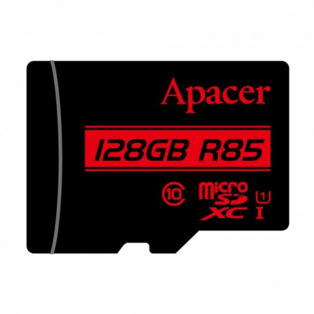 Pomnilniška kartica microSD XC 128GB APACER UHS-I U1 R85 adapter 8930015