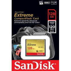 Pomnilniška kartica CF SANDISK 128GB EXTREME UDMA7