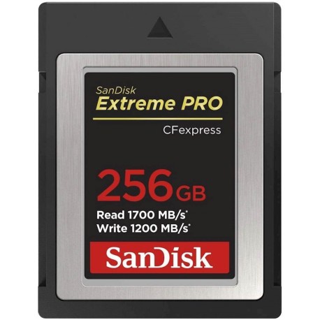 Pomnilniška kartica CFexpress SanDisk Extreme PRO 256GB, Type B