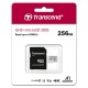 Pomnilniška kartica SDXC TRANSCEND MICRO 256GB 300S, C10, UHS-I  (U3), adapter