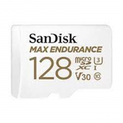Pomnilniška kartica SDXC SanDisk micro 128GB MAX ENDURANCE, V30, adapter