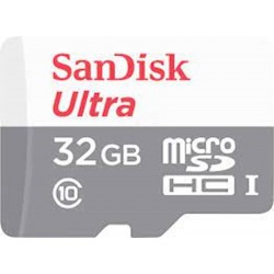 Pomnilniška kartica SDHC SanDisk MICRO 32GB ULTRA, UHS-I, C10, adapter