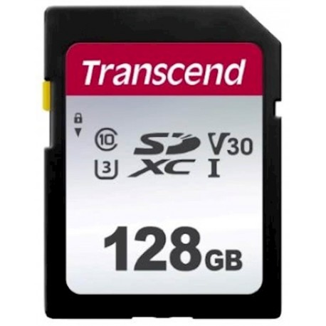 Pomnilniška kartica SDXC TRANSCEND 128GB 300S, C10, UHS-I  (U3), V30