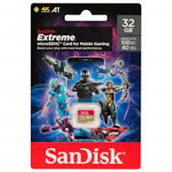 Pomnilniška kartica SDHC SanDisk micro 32GB Extreme, UHS-I C10, V30, U3, A1