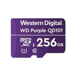 Pomnilniška kartica WD Purple 256GB Surveillance microSD, UHS 1