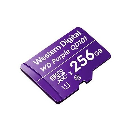 Pomnilniška kartica WD Purple 256GB Surveillance microSD, UHS 1