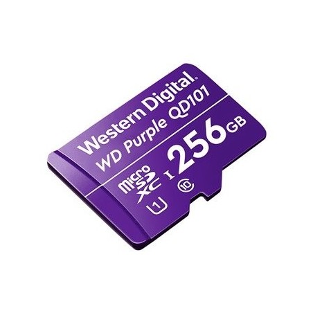 Pomnilniška kartica WD Purple 256GB Surveillance microSD, UHS 1