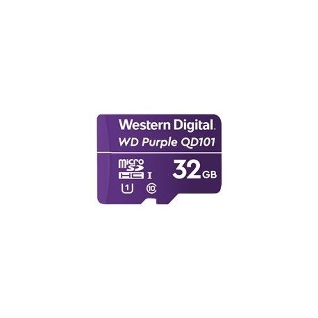 Pomnilniška kartica WD Purple 32GB Surveillance microSD, UHS 1