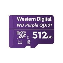 Pomnilniška kartica WD Purple 512GB Surveillance microSD, UHS 1
