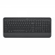 Tipkovnica Logitech K650 Signature, Wireless, grafitna