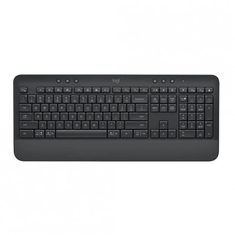 Tipkovnica Logitech K650 Signature, Wireless, grafitna