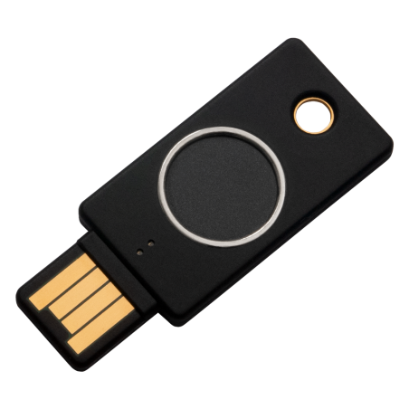 Varnostni ključ Yubico YubiKey Bio, FIDO Edition, USB-A