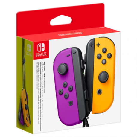 Nintendo Switch Joy-Con Pair Neon Purple/ Neon Orange