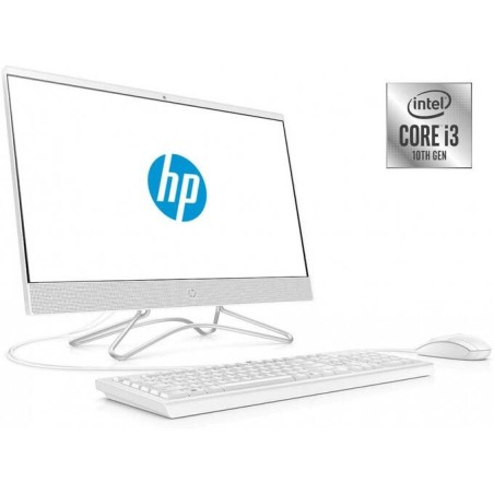 Računalnik AIO 22 HP 200 G4, i3-10110U, 8GB, 256GB, W10P, bel