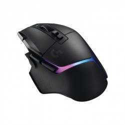 Miška Logitech G502 X PLUS, Wireless, RGB, črna