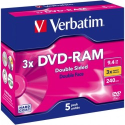 Mediji DVD-RAM 9.4GB 3X Hardcoated			, T4 5/1 (43493)