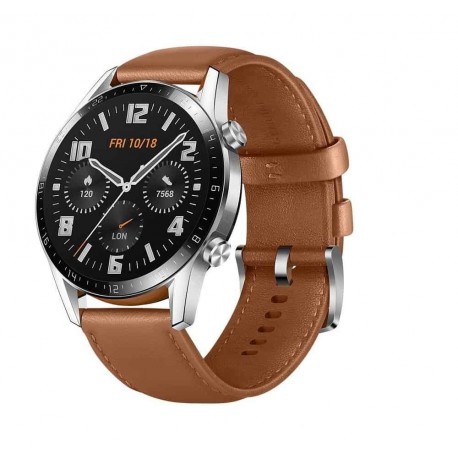 Pametna ura Huawei Watch GT2, srebrna/rjava