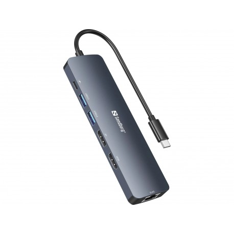Priklopna postaja Sandberg 136-43, USB-C