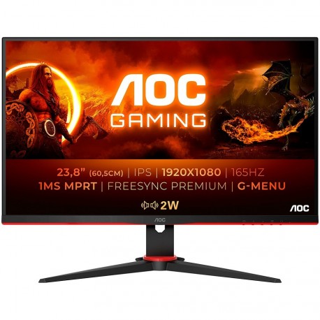 LED monitor 24 AOC Gaming 24G2SPAE IPS 165Hz