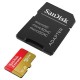 Pomnilniška kartica SanDisk Extreme microSDXC 64GB + SD Adapter 170MB/s & 80MB/s