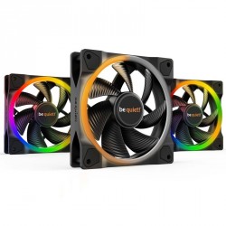 Ventilator za ohišje BE QUIET! LIGHT WINGS (BL076) triple RGB 120mm 4-pin PWM