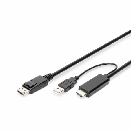 HDMI - DisplayPort kabel  2m Digitus 8531102