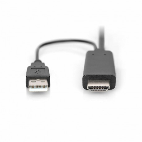 HDMI - DisplayPort kabel  2m Digitus 8531102