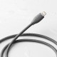 Kabel Apple USB C/Lightning 1.2m 20W PD Silica gel črn Baseus 8519298