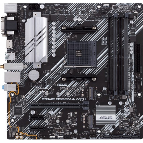 Matična plošča ASUS PRIME B550M-A WIFI II, DDR4, AM4, mATX, PRIME