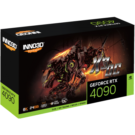 Grafična kartica INNO3D NVIDIA RTX 4090 X3 OC 24GB, 40903-246XX-18332989