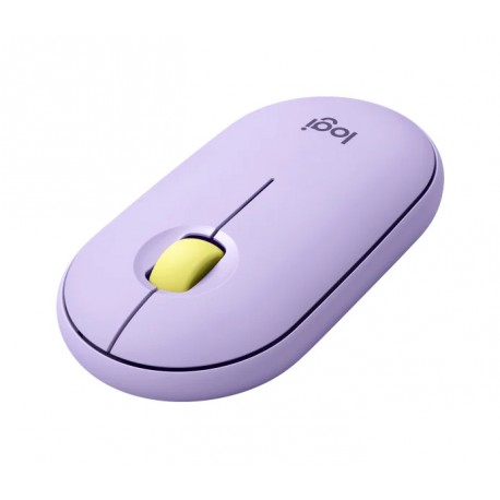 Miška Logitech Pebble M350 Wireless, vijolična