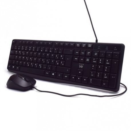 Tipkovnica in miška Ewent Business Combo, črna
