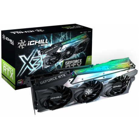 Grafična kartica GeForce RTX 3070 iCHILL X3 LHR, 8GB INNO3D