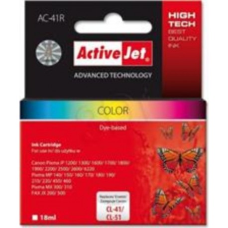 ActiveJet barvno črnilo Canon CL-41/51, AC-41R