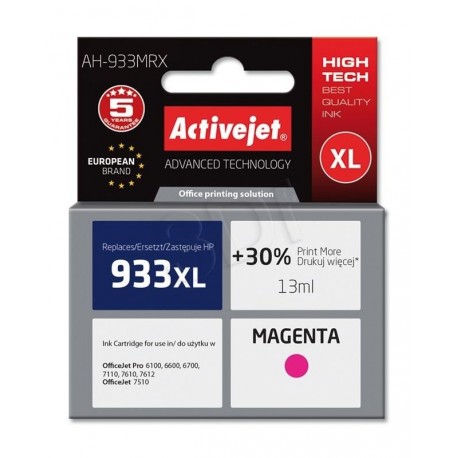 ActiveJet magenta črnilo HP 933XL CN055AE, AH-933MRX